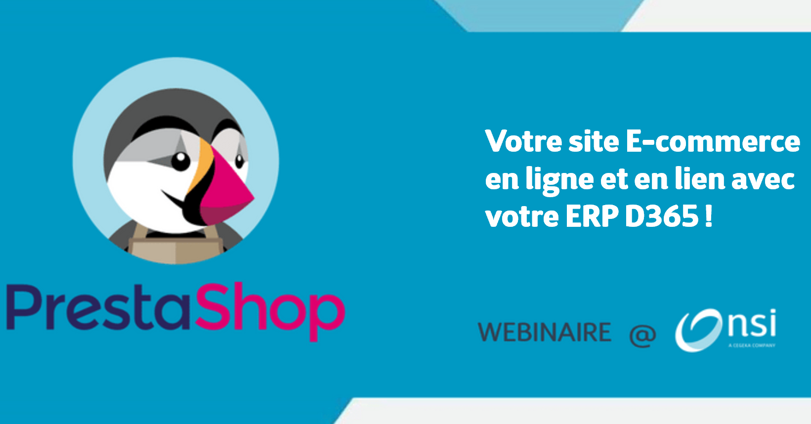 Replay Webinaire - Prestashop la solution E-Commerce en lien avec D365