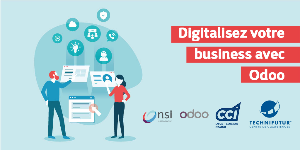 Simplifiez-vous la vie en digitalisant votre business avec Odoo