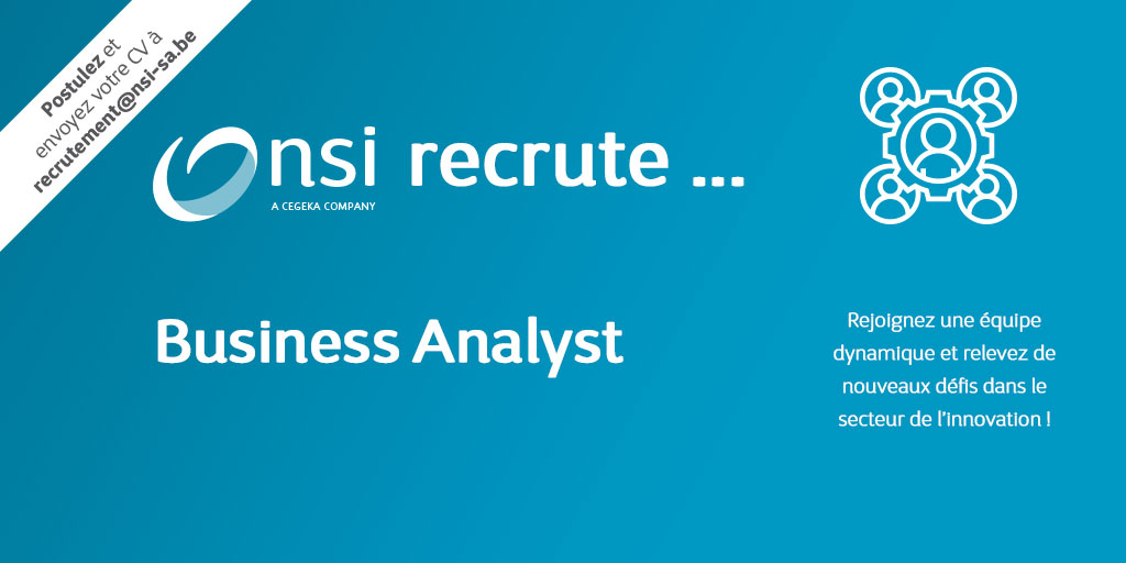 NSI recrute : Business Analyst (H/F)