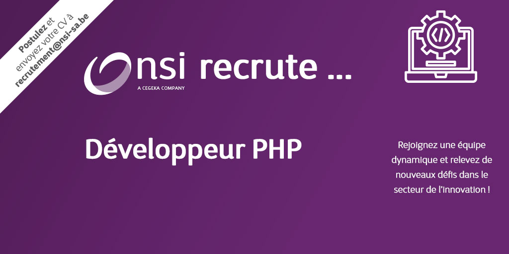 NSI recrute : Développeur PHP