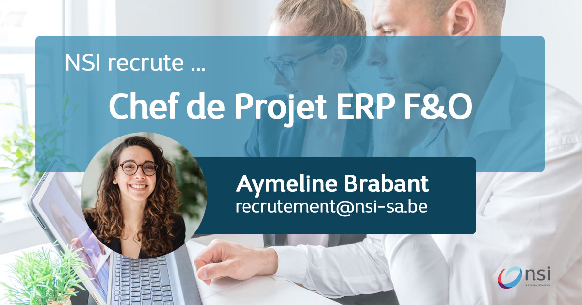 NSI recrute : Chef de Projet ERP (H/F)