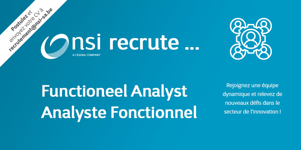 NSI recrute : Functioneel Analyst