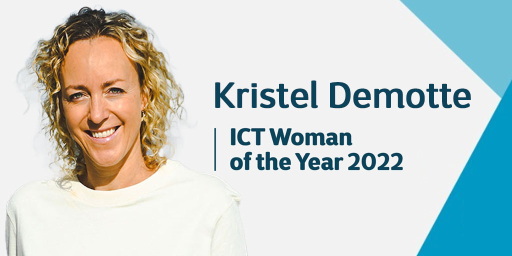 Kristel Demotte élue ICT Woman of the Year 2022