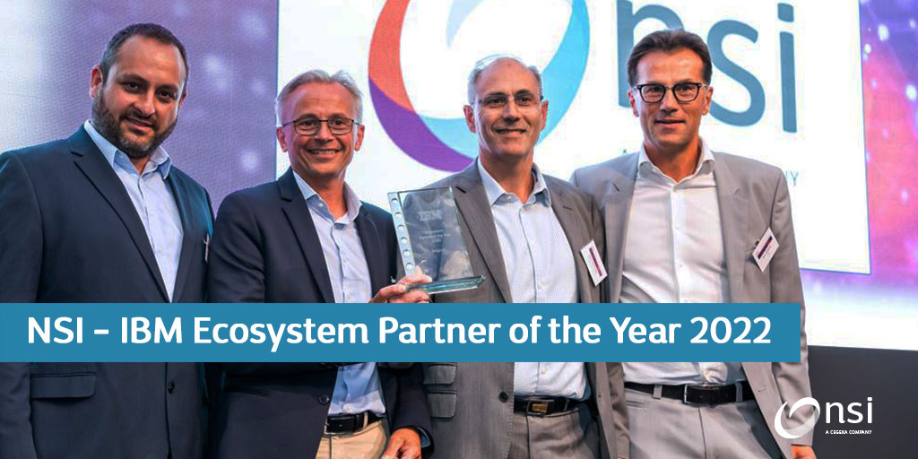 NSI remporte le prix IBM Ecosystem Partner of the Year 2022