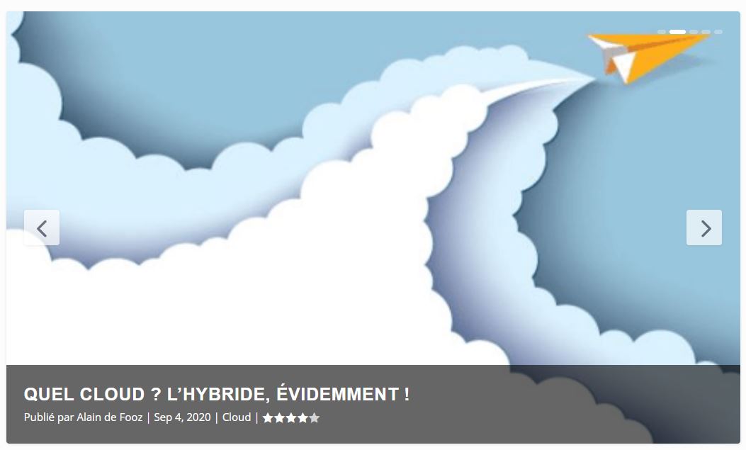 Quel Cloud ? L'Hybride évidemment !